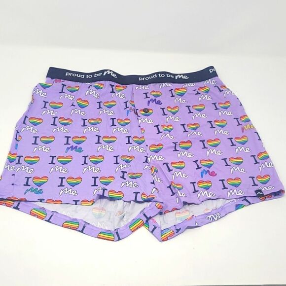NEW MeUndies Pride Boxers Underwear Mens Size Medium - Picture 1 of 4
